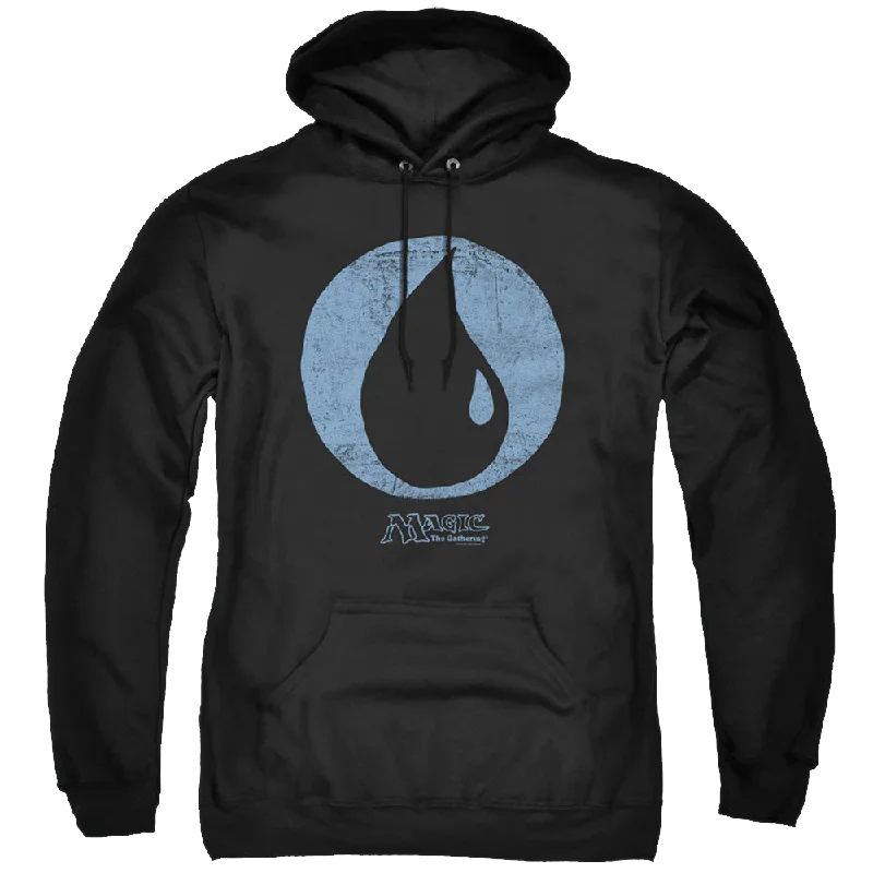 Inventory Reduction Magic the Gathering Blue Symbol - Pullover Hoodie