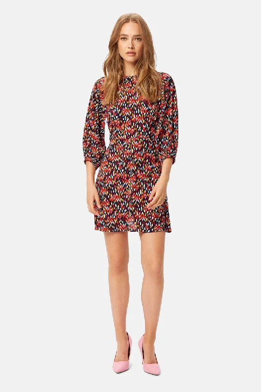 Final Sale Traffic People Multi Navy Flick Clara Dress