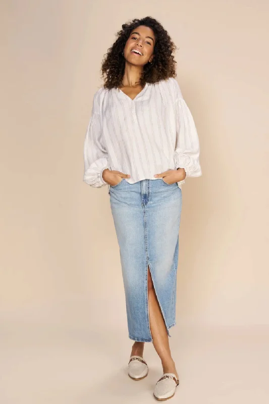Season Finale Sale Mos Mosh Blue Mella Denim Skirt