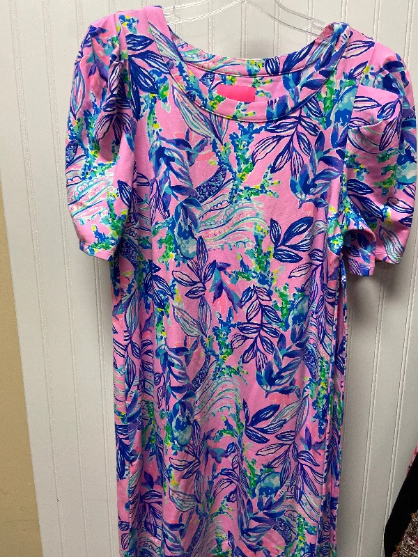Act Fast Dress Designer By Lilly Pulitzer In Pink, Size: L