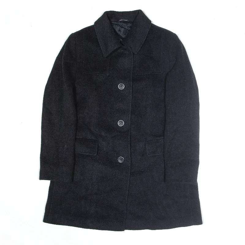 Take Advantage Wool Blend Jacket Grey Womens L