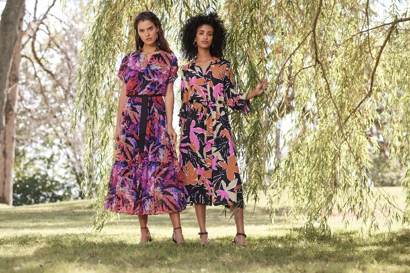 Super Bargain Joseph Ribkoff Tropical Dress