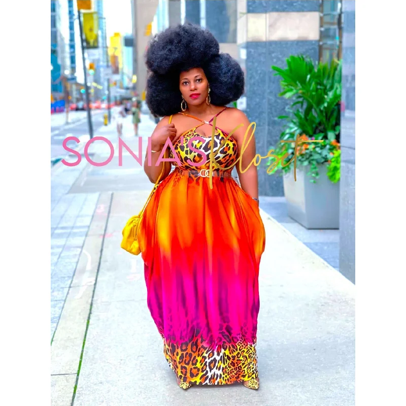 Deal Zone WILD GIRL MAXI DRESS