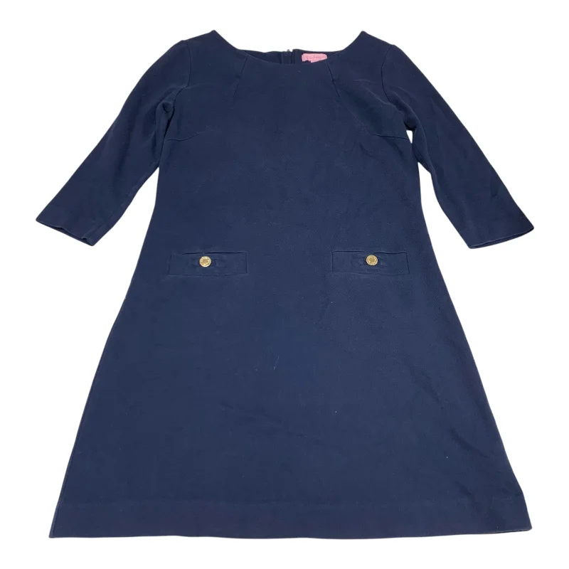 Take Advantage Dress Designer By Lilly Pulitzer In Navy, Size: L