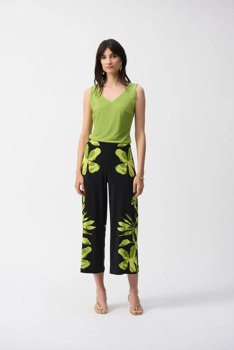 comfy maxi dressJoseph Ribkoff Greenery Classic V-Neck Cami