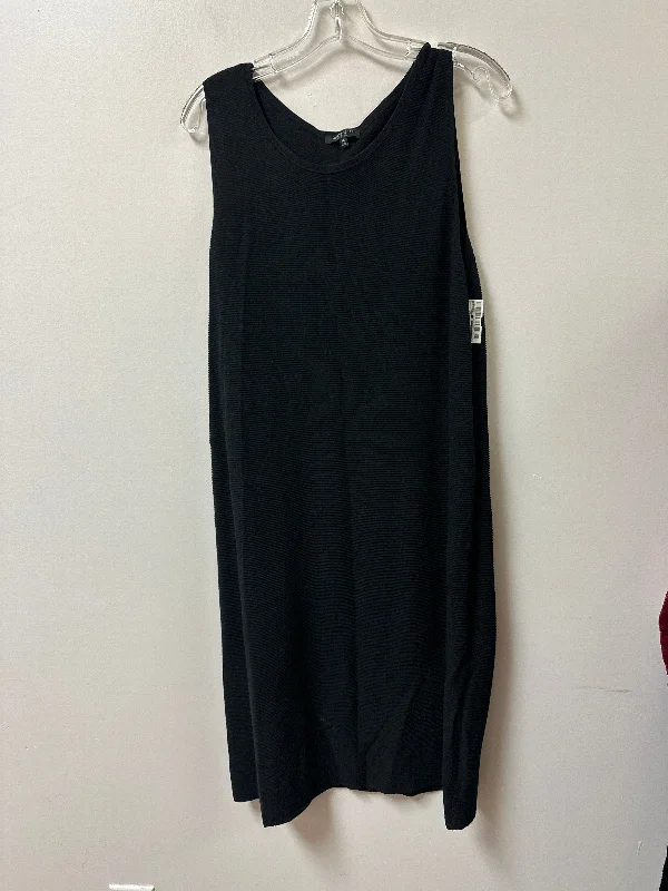 knit dressDress Casual Midi By Lafayette 148 In Black, Size: Xl