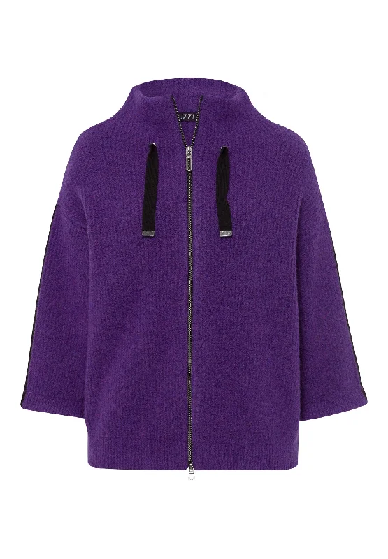 Special Savings Tuzzi Purple Knitted Cardigan