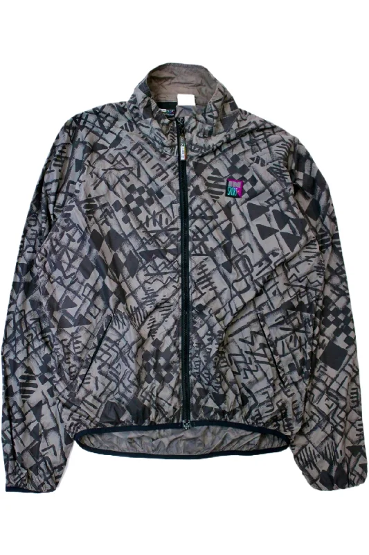 Take Advantage IN SPORT- Vintage Patterned Windbreaker