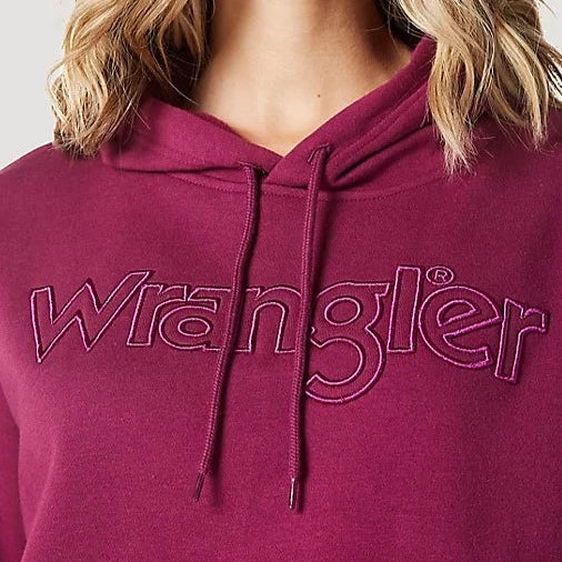 Big Discounts Wrangler Retro Women's Logo Cinched Hoodie-Magenta