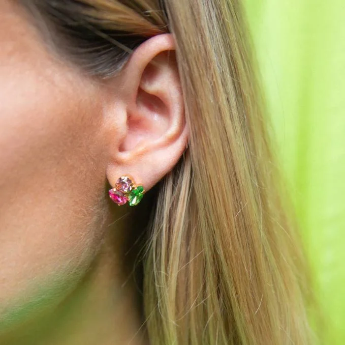 Price Meltdown Caroline Svedbom Ana Earrings Gold Tropicana Gold