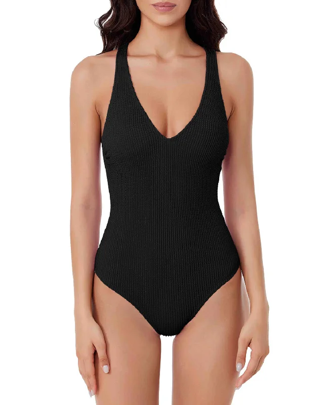 Deal Explosion 2024 BCA by Rebecca Virtue Textured Scoop Front One Piece (More colors available) - 1611441
