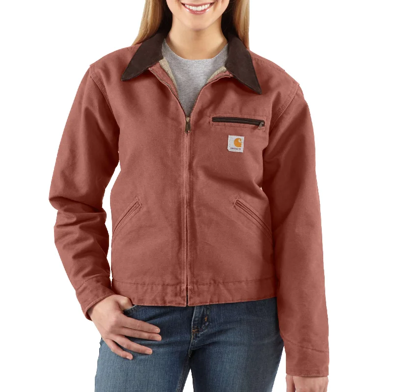 Special Offer Sandstone Detroit Jacket Sherpa Lined