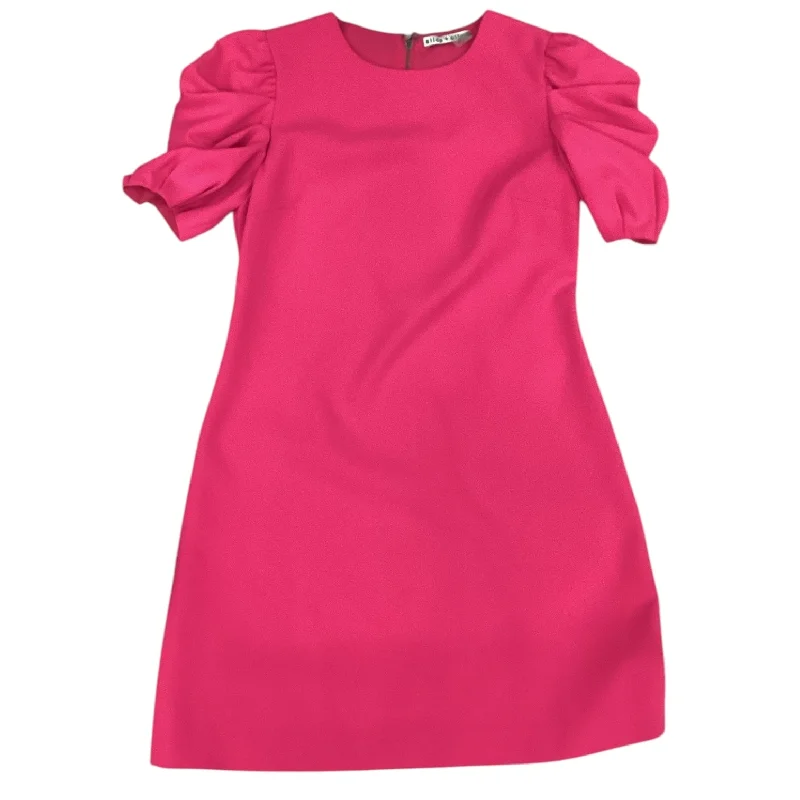 Price Drop Alert Dress Designer By Alice + Olivia In Pink, Size: 2