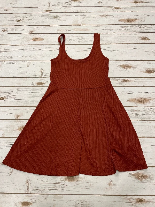 Best Deals Dress Casual Short By Forever 21 In Red, Size: S