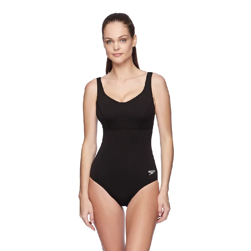Closeout Speedo Womens Contour Clipback One Piece