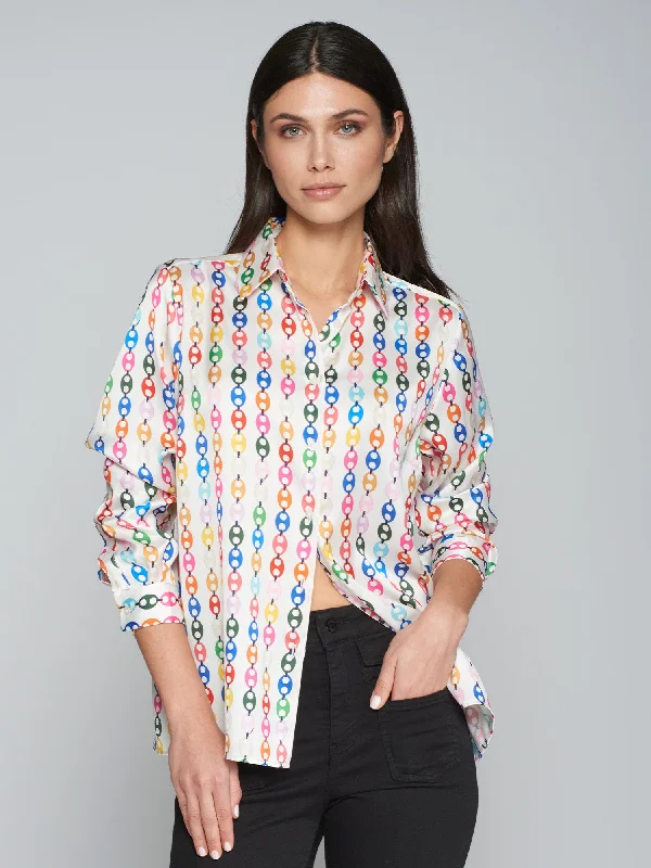 Year-End Clearance Vilagallo Multi Coloured Irina Calabrote Shirt