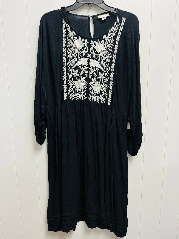 Special Price Dress Casual Short By Knox Rose In Black & White, Size: Xxl