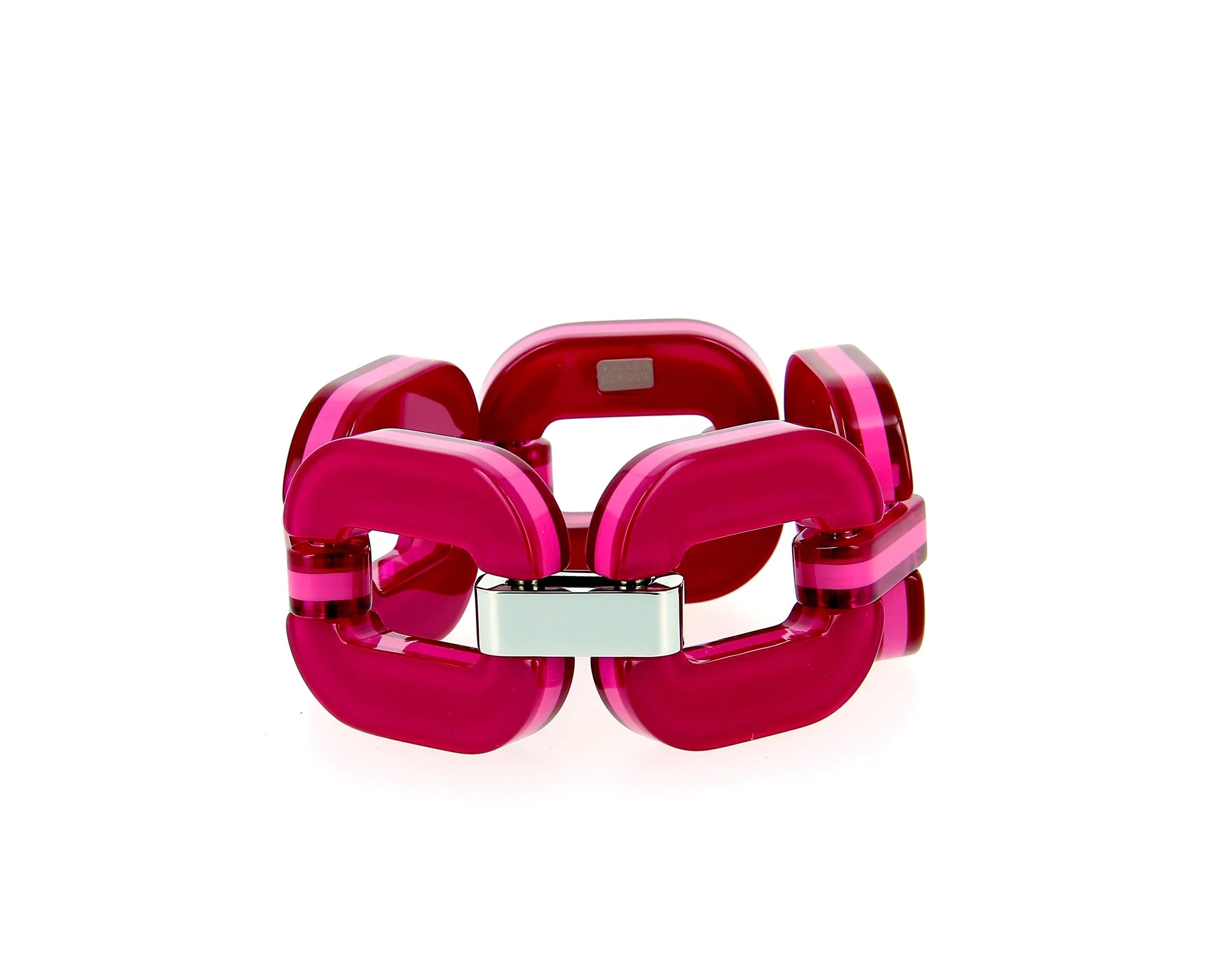 Shop and Save Xavier Derome Large Pink Bi Colour Bracelet