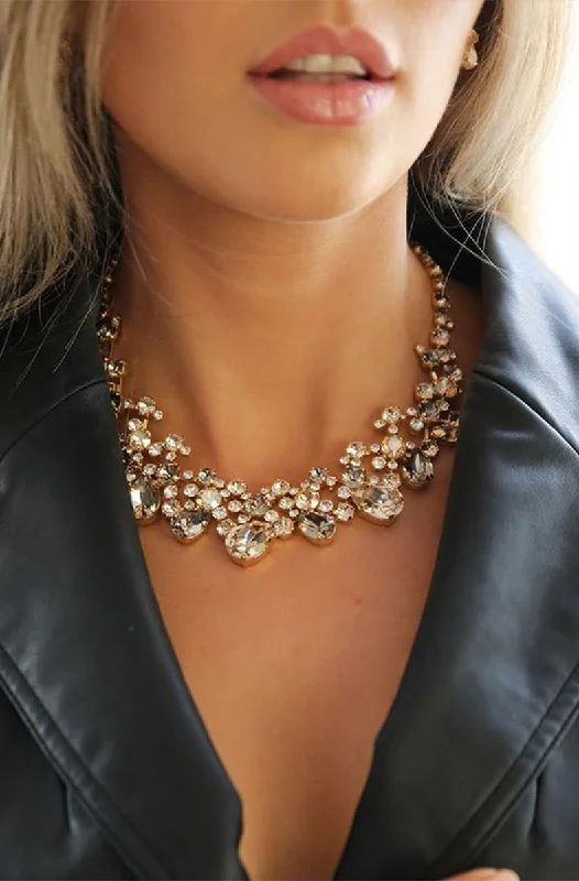 Weekend Flash Sale Caroline Svedbom Aurelia Necklace Gold Silk Combo