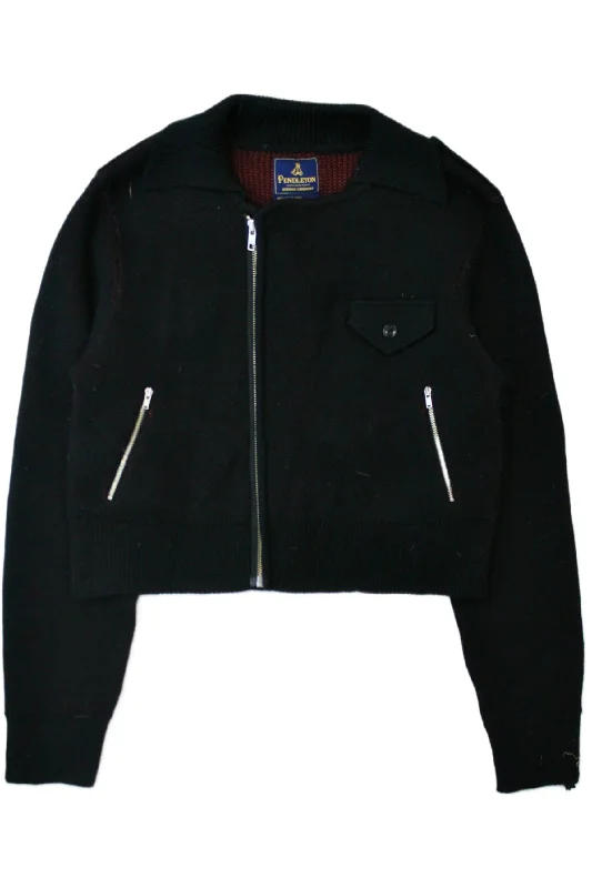 Super Sale Pendelton - Cropped Knit Jacket