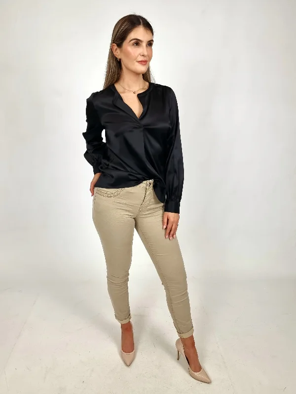 Super Bargain Mos Mosh Savannah Tan Regular Naomi Treasure Pants