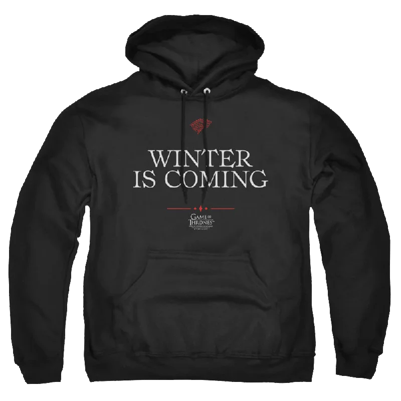 Game of Thrones Winter Is Coming Text - Pullover Hoodie