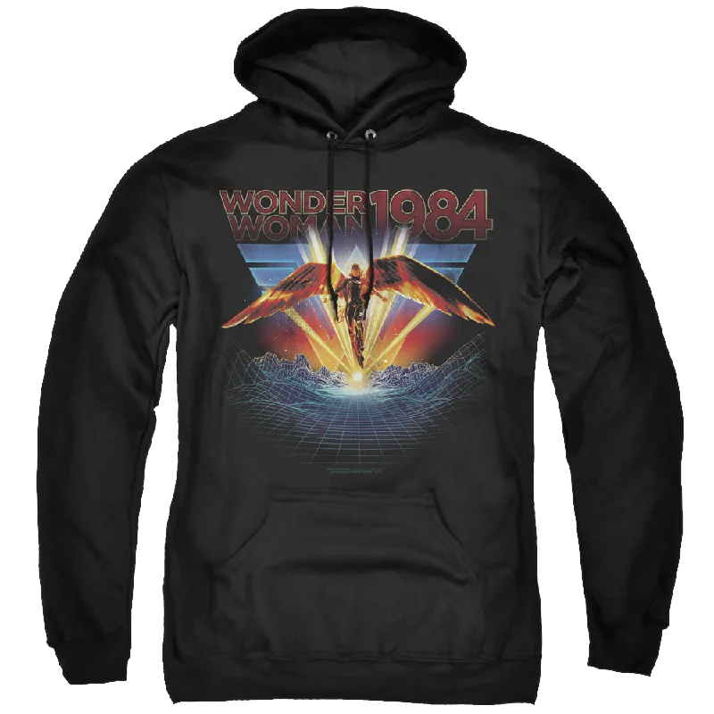 Shop and Save Wonder Woman 1984 84 Metal - Pullover Hoodie