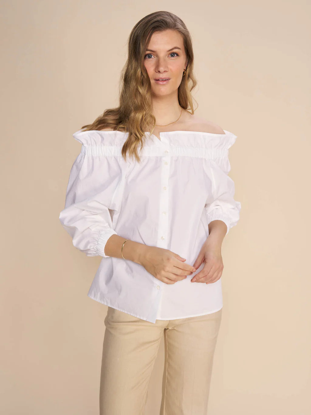 Must-Have Deals Mos Mosh White Rosario Blouse