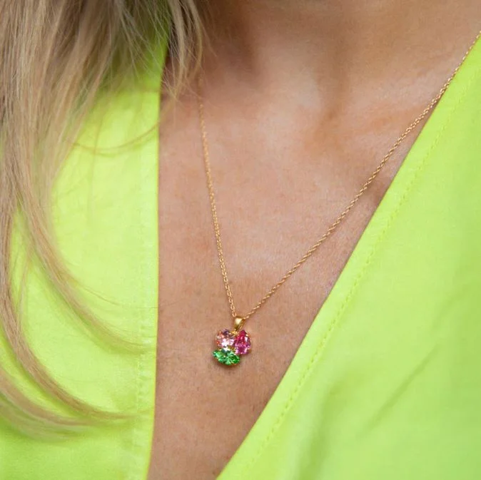 Bargain Blast Caroline Svedbom Ana Necklace Gold Tropicana Gold