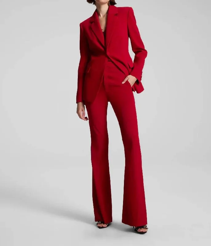 Extra Savings Elza Tailored Jacket In Really Red
