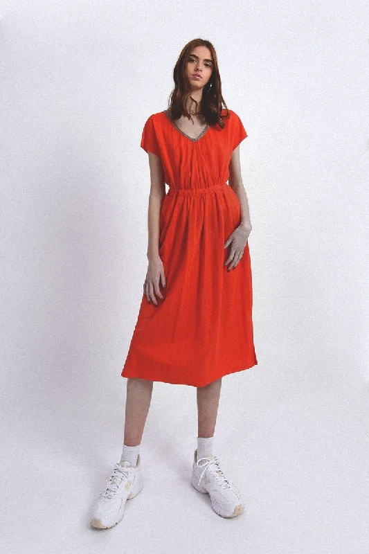 Instant Discount Molly Bracken Red Dress