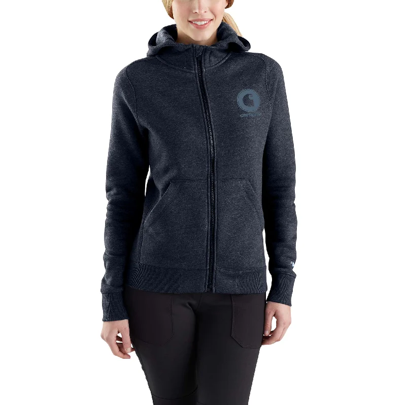 Savings Bonanza Carhartt Force® Delmont Graphic Zip-Front Hooded Sweatshirt