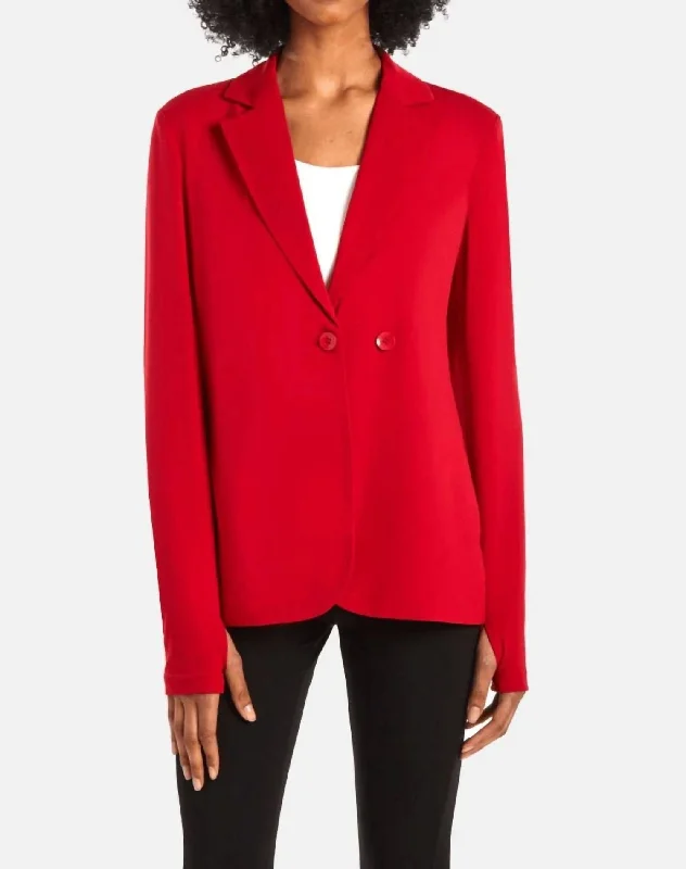Seasonal Sale Streak Jacket In Red