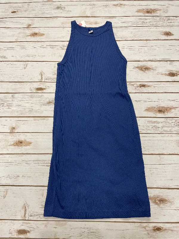 Price Slash Dress Casual Short By Old Navy In Blue, Size: M
