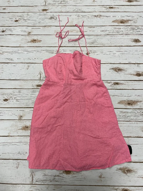 Online Exclusive Dress Casual Short By Old Navy In Pink, Size: M
