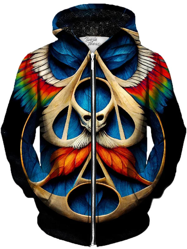 Price Drop Alert Delights Of Time Unisex Zip-Up Hoodie