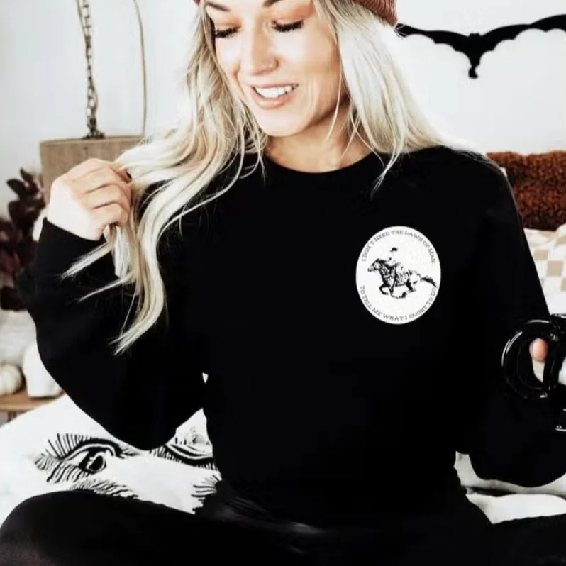 Discount Days Don't Need The Laws Of Man Crewneck