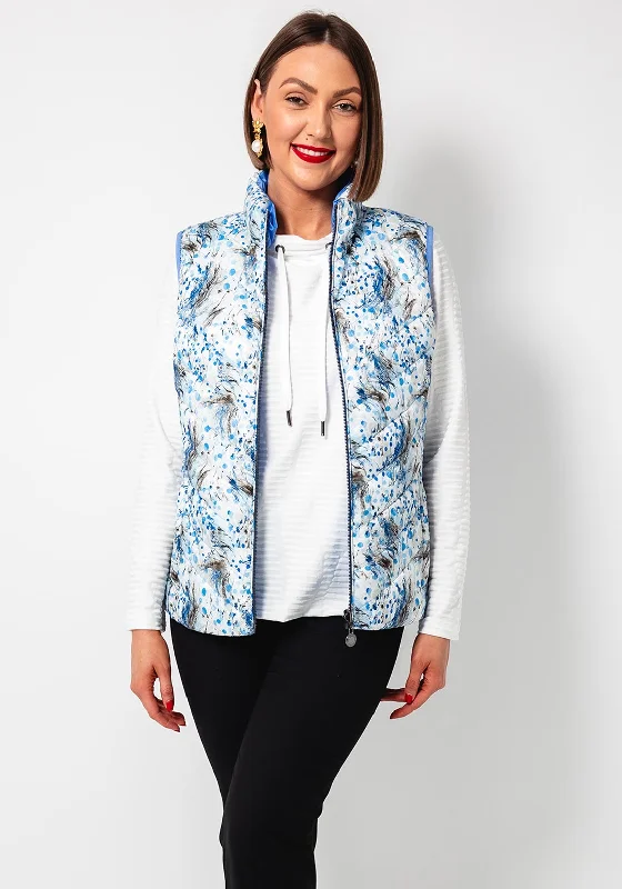 Seasonal Sale Frandsen Reversible Padded Gilet, Blue