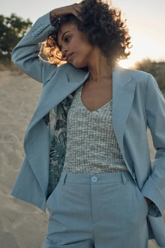 Act Fast Mos Mosh Cashmere Blue Faula Roy Blazer
