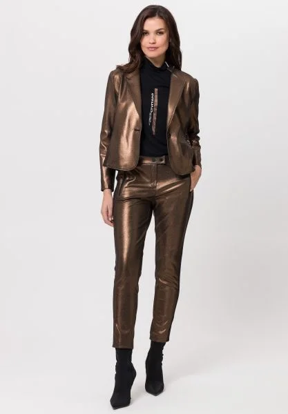 casual day dressTuzzi Bronze Metallic Trousers