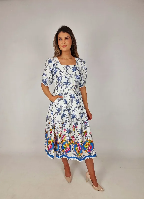 Today’s Special Emily Lovelock White Paisley Dress
