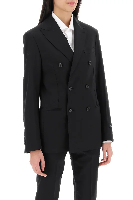 Today’s Special Homme Girls Slim Fit Double-Breasted Blazer