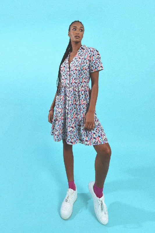 Extra Discounts Molly Bracken Multi Coloured Woven Dress