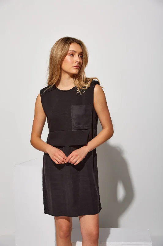 Act Fast Md'M Black Dress