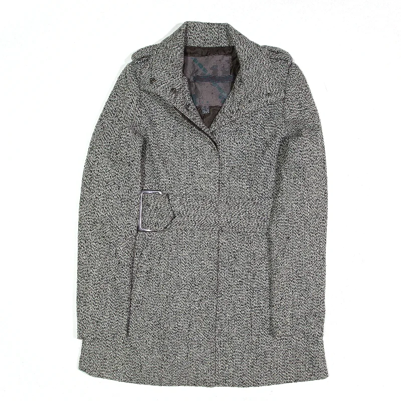 Midnight Madness BWNY Overcoat Jacket White Womens UK 12