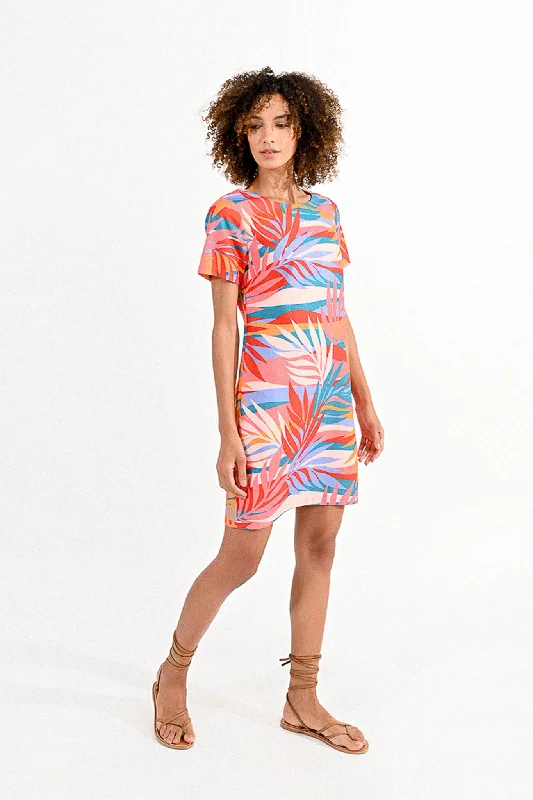 textured dressMolly Bracken Multi Woven Dress