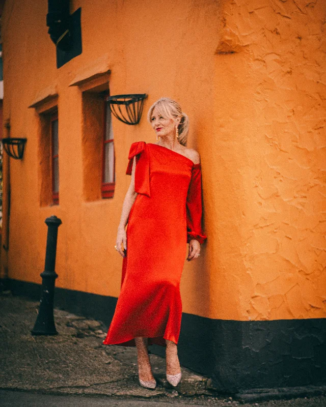 Daily Deals Moskada Red Elba Dress