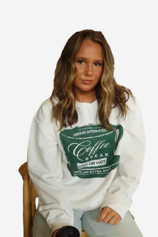 Friday + Saturday Coffee Break Sweatshirt