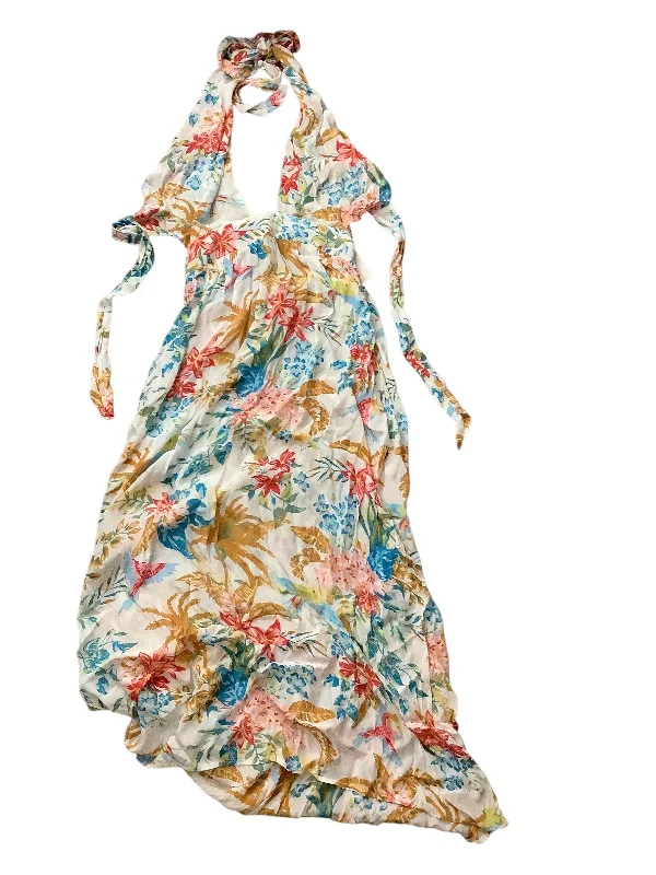 Mega Deal Dress Casual Maxi By Elan In Multi-colored, Size: S