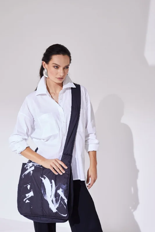 Extra Savings Naya White Cotton Shirt With Uneven Hem